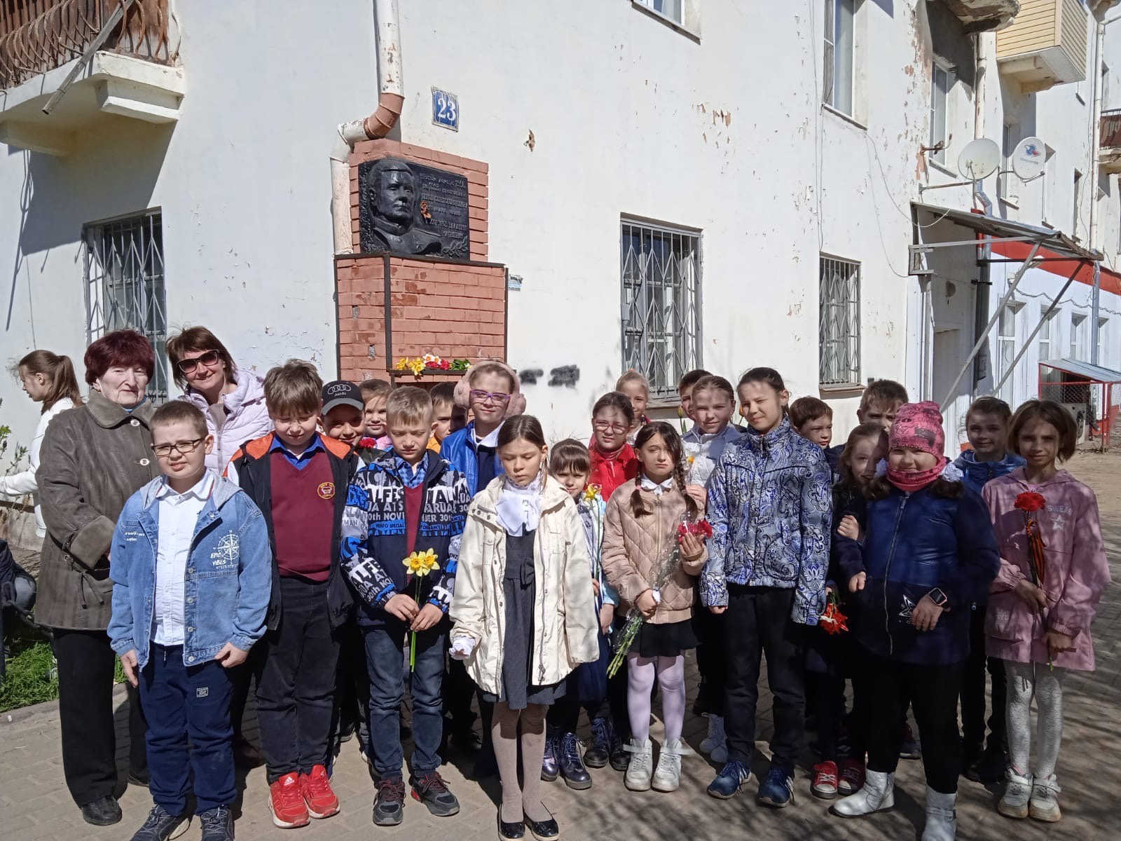 Старшеклассники провели экскурсии по улицам города, названным в честь Героев Советского Союза..