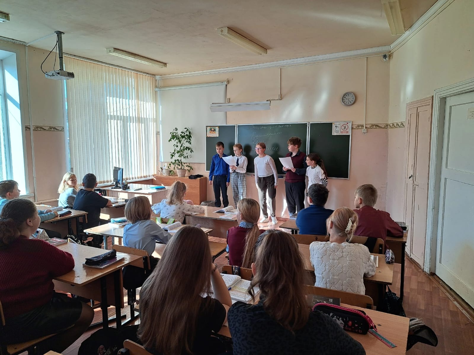 В пятых классах прошли мероприятия, посвящённые Всероссийскому дню трезвости.